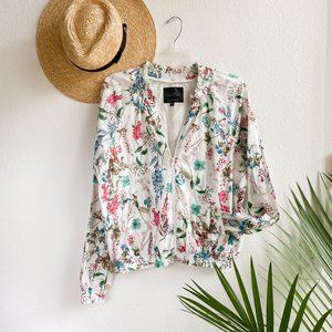 Floral Print Women's Jacket